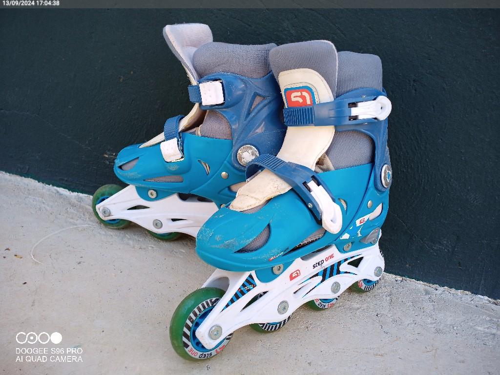 Patines azules